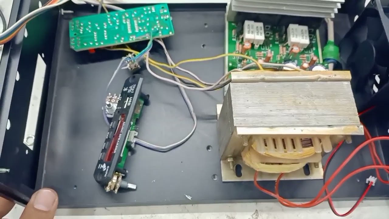 How to make 200 watt amplifier at home 