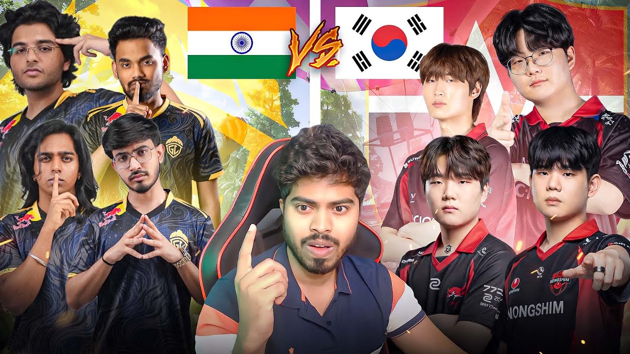 🇮🇳 GodL vs PMGC Champions NS 🇰🇷 | INSANE 4v4 🔥