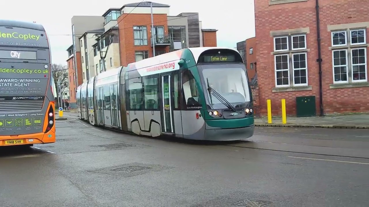 Nottingham Express Transit at Beeston Centre