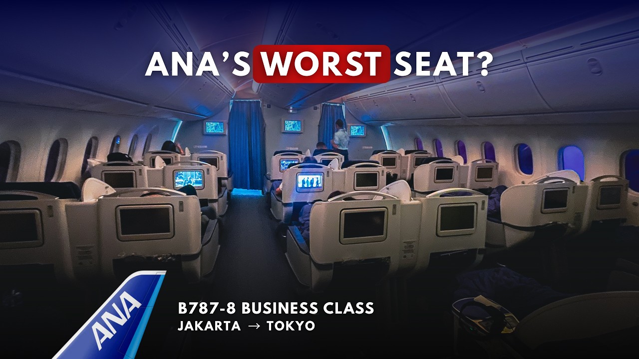 #010 ANA Boeing 787-8 Business Class from Jakarta to Tokyo: Mixed Feelings!