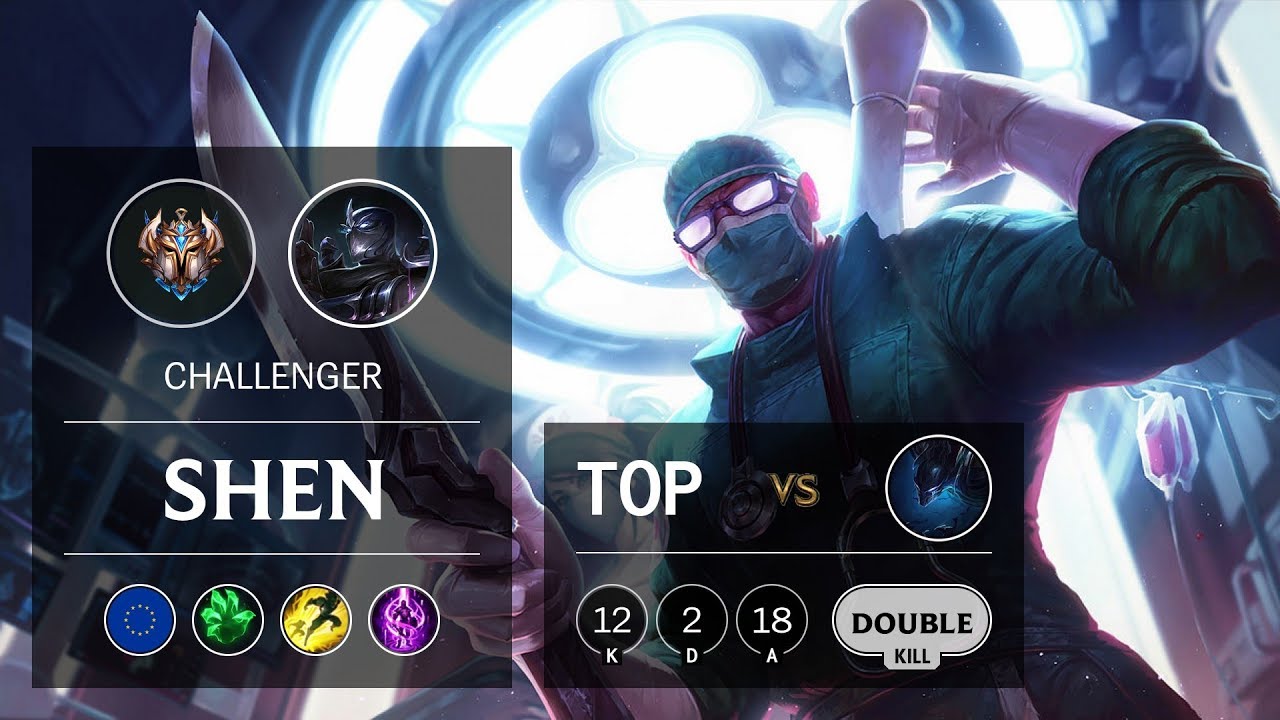 Shen Top vs Nocturne - EUW Challenger Patch 9.24