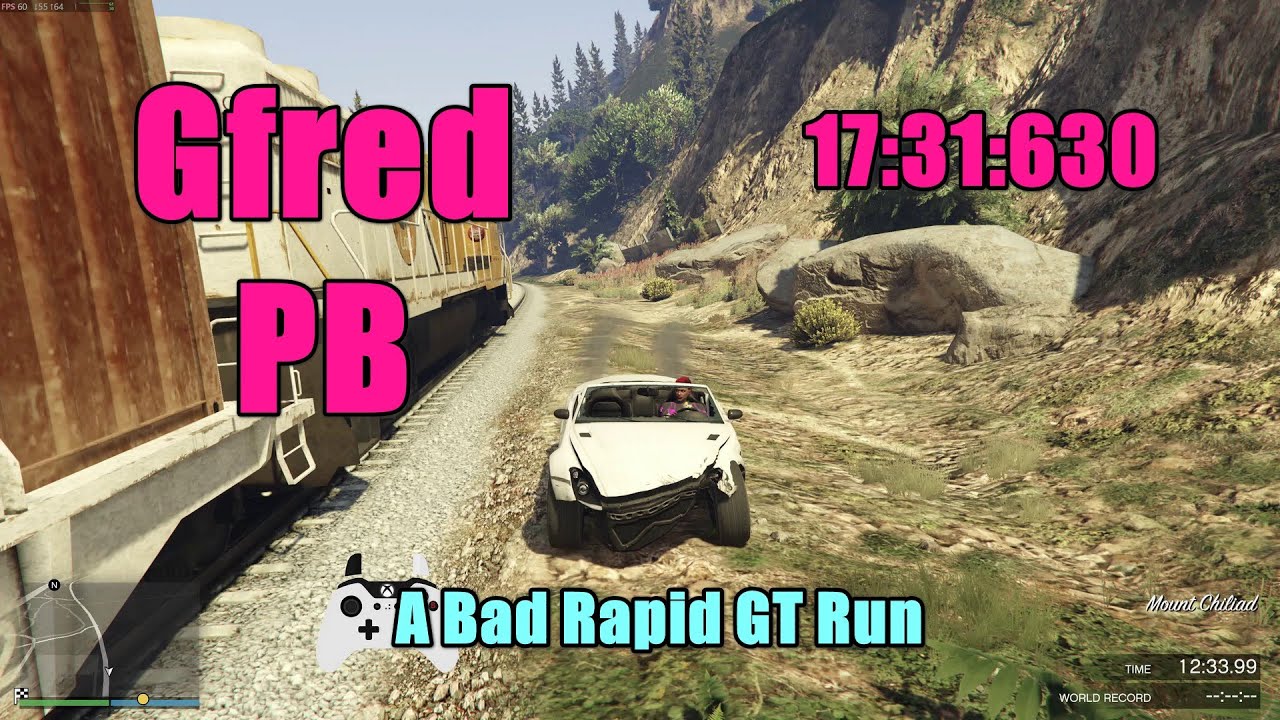 Gfred PB: 17:31.630 - A Bad Rapid GT Run