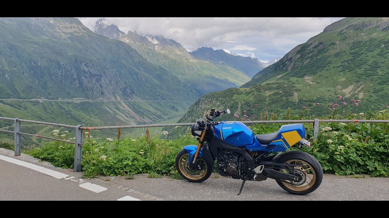 Yamaha XSR900 in the Alps 2024 - RAW SOUND -
