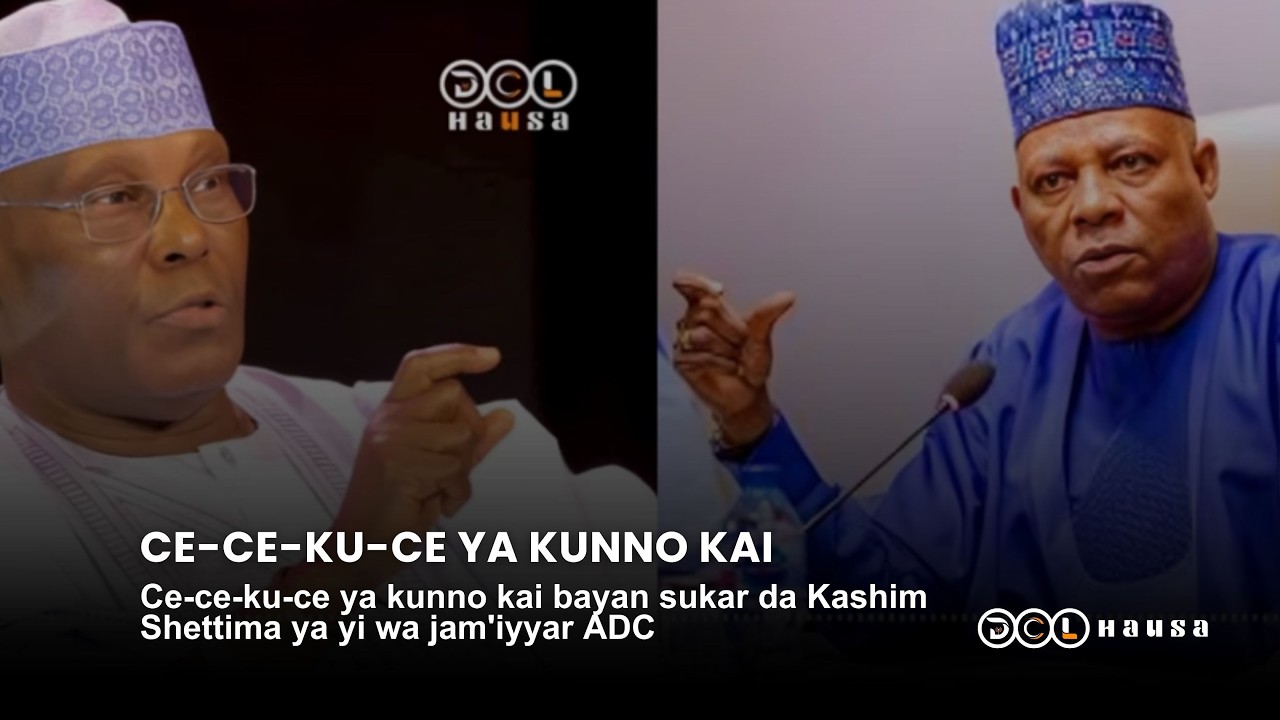 Ce-ce-ku-ce ya kunno kai bayan sukar da Kashim Shettima ya yi wa jam'iyyar ADC