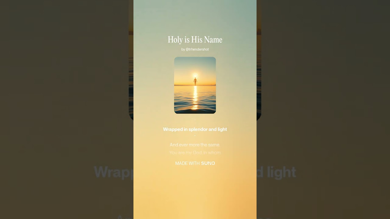 Holy is His Name