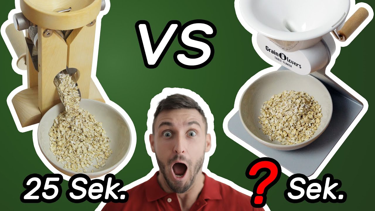 Tried it out! Grainlovers Table-Flaker - the new Mockmill flaker without fastening? Does it work?