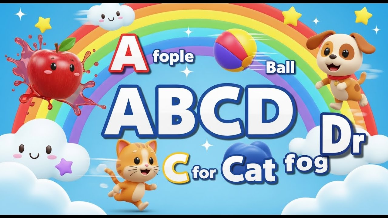 Abcd, Kids education, learn abcd for kids, abcdefg #abcd #phonics
