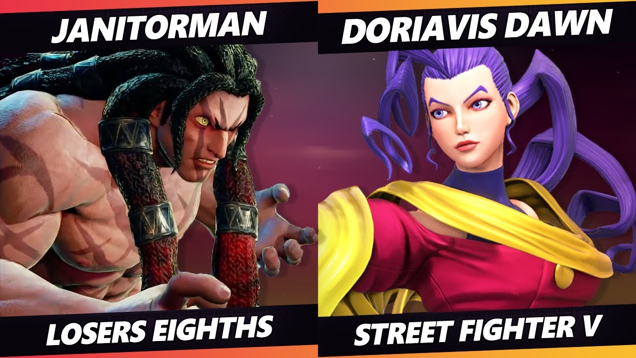 Glitch Infinite Top 8 - Doriavis Dawn (Rose) Vs. Janitorman (Necalli) Street Fighter V