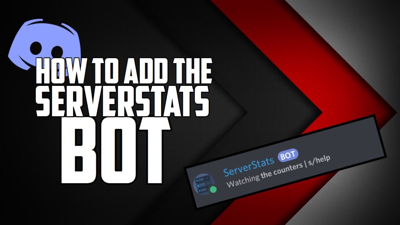 How to Add the ServerStats Discord Bot | Discord Server Guide