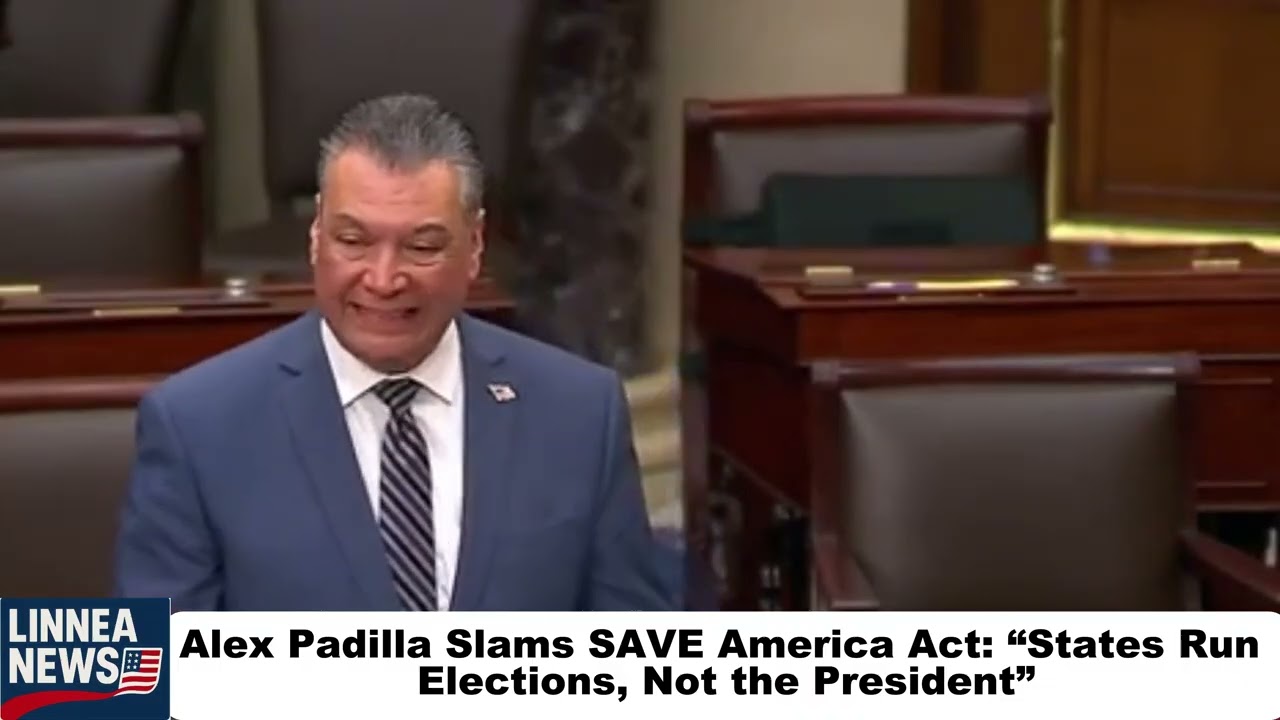 Алекс Падилья резко раскритиковал закон SAVE America Act: &laquo;Выборы проводят штаты, а не президент&raquo;.