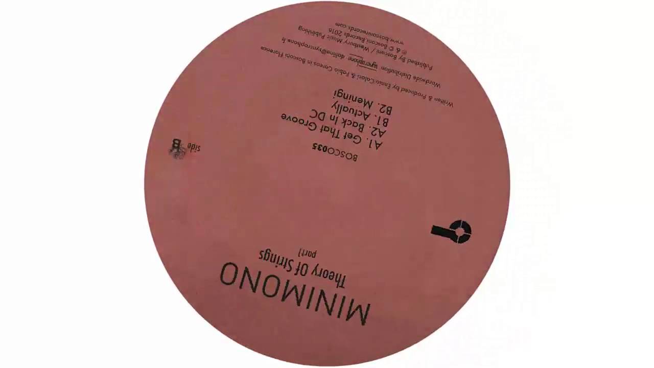 Minimono - Meningi [Bosco035]