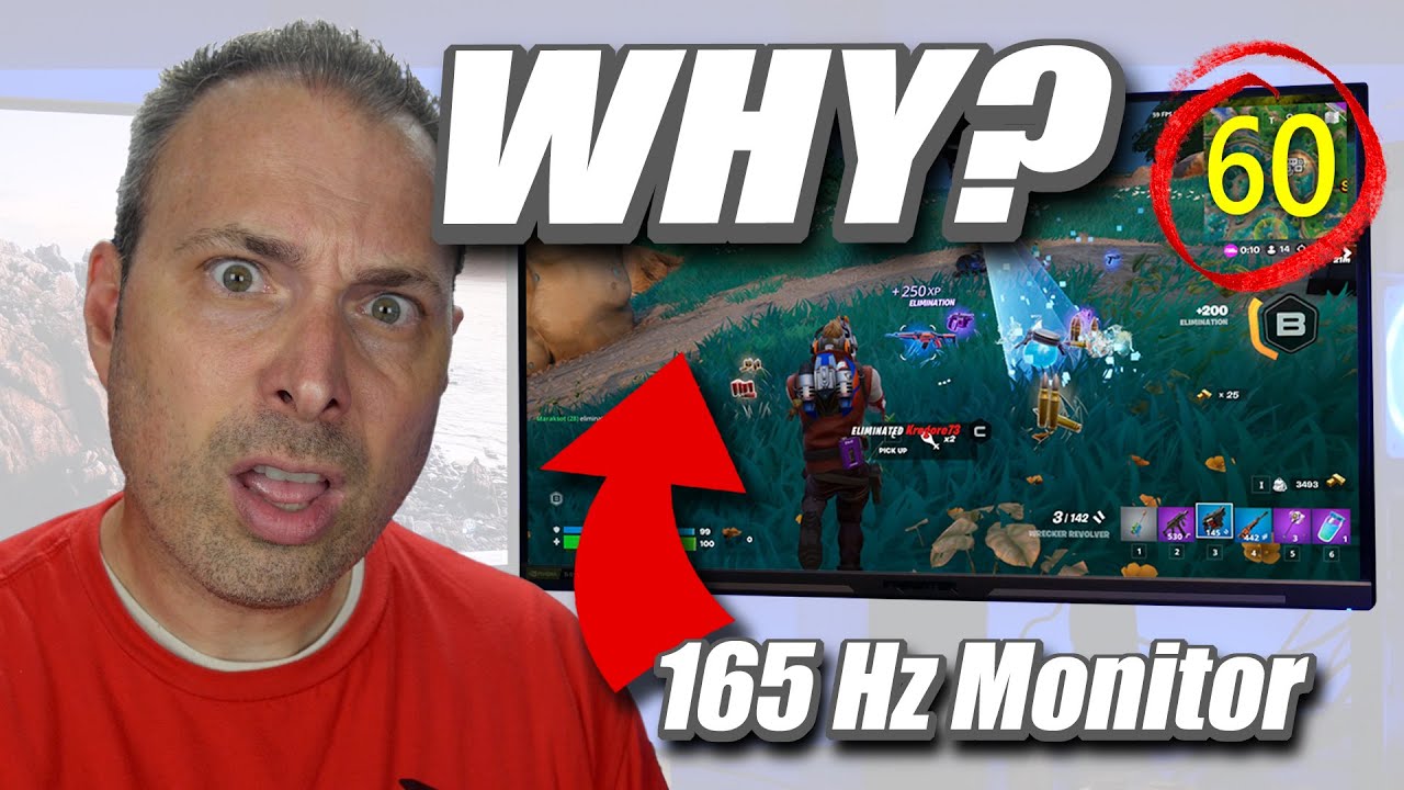 Why Are my Games Stuck at 60FPS on my 165Hz Monitor??? | The Hidden Fix You Need to Know!