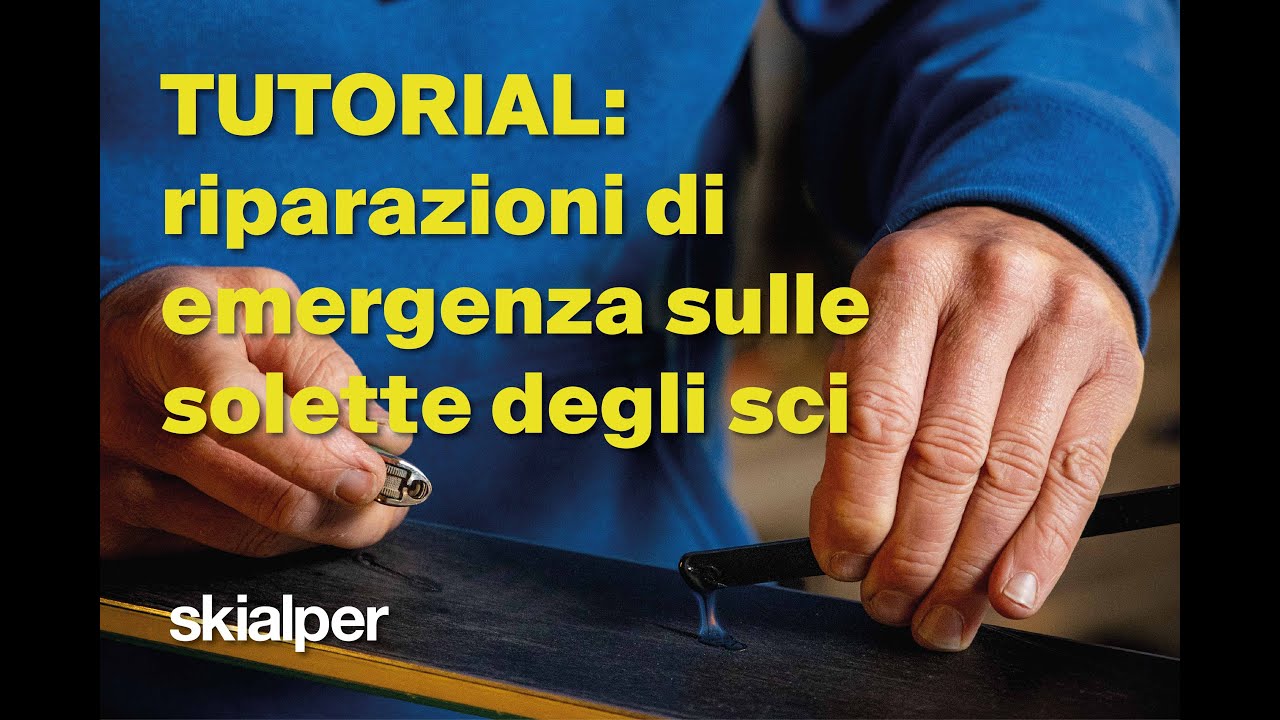 Come riparare la soletta degli sci: tutorial completo