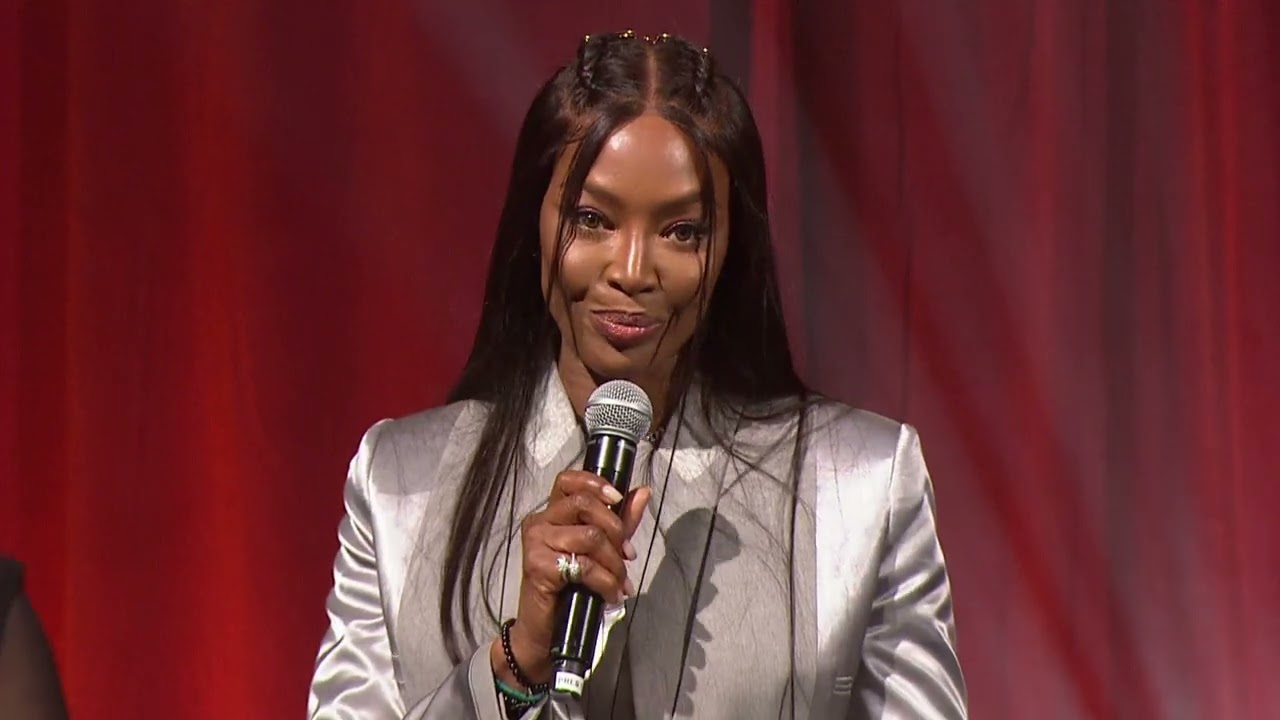Naomi Campbell receives the Variety Club Silver Heart Award 2022