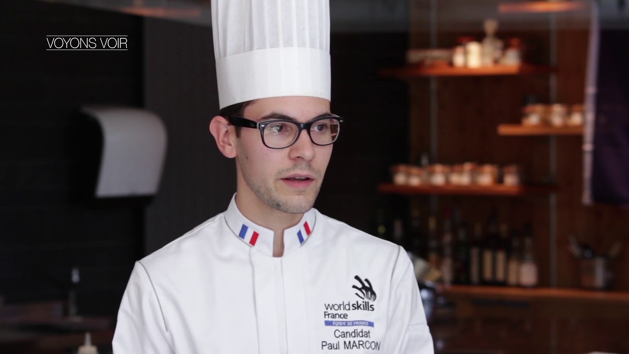 Paul Marcon, médaille d'or WorldSkills France 2017 