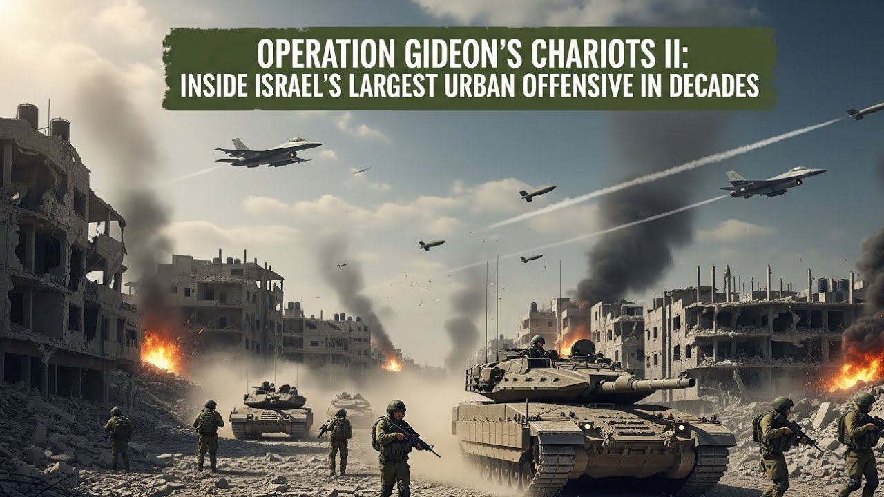 Operation Gideon&rsquo;s Chariots II: Inside Israel&rsquo;s Largest Urban Offensive in Decades