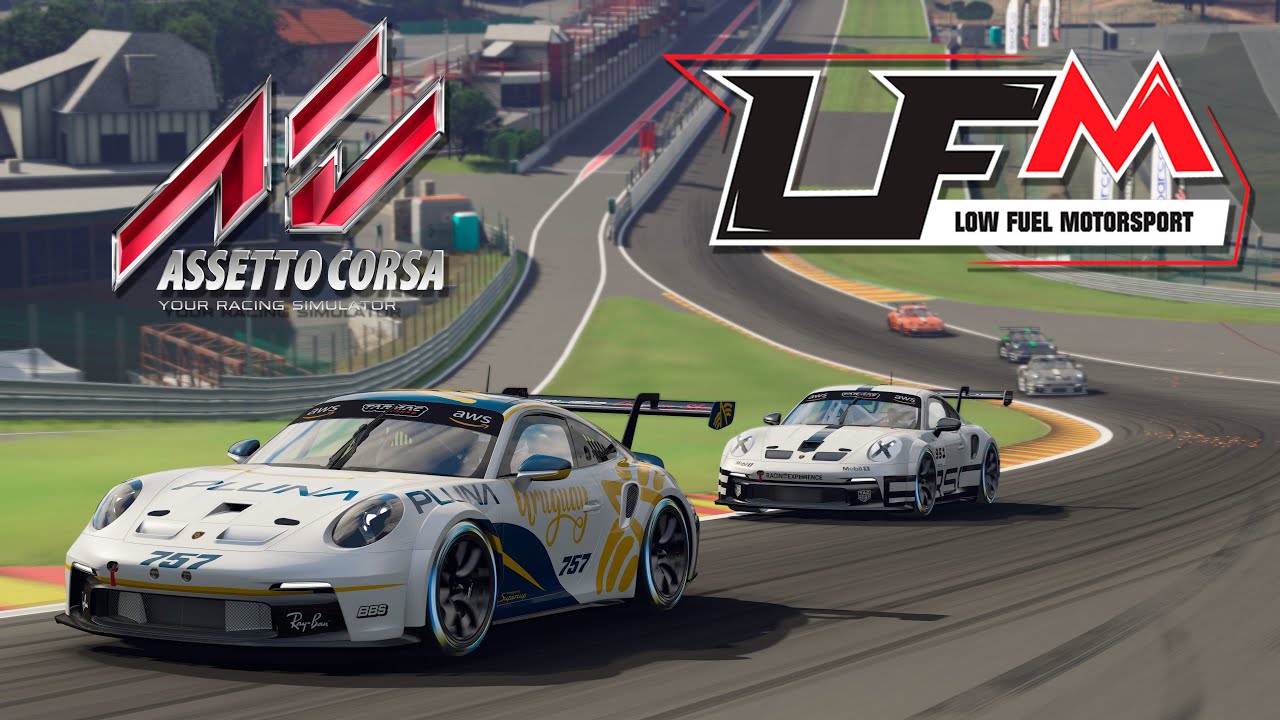Assetto Corsa | Porsche 911 GT3 Cup 992 @ Spa-Francorchamps - LowFuelMotorsport