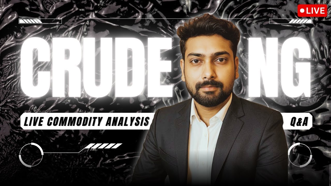 🔴LIVE MCX Crude Oil & Natural Gas Trading | Big Move Coming? | Commodity Market Live