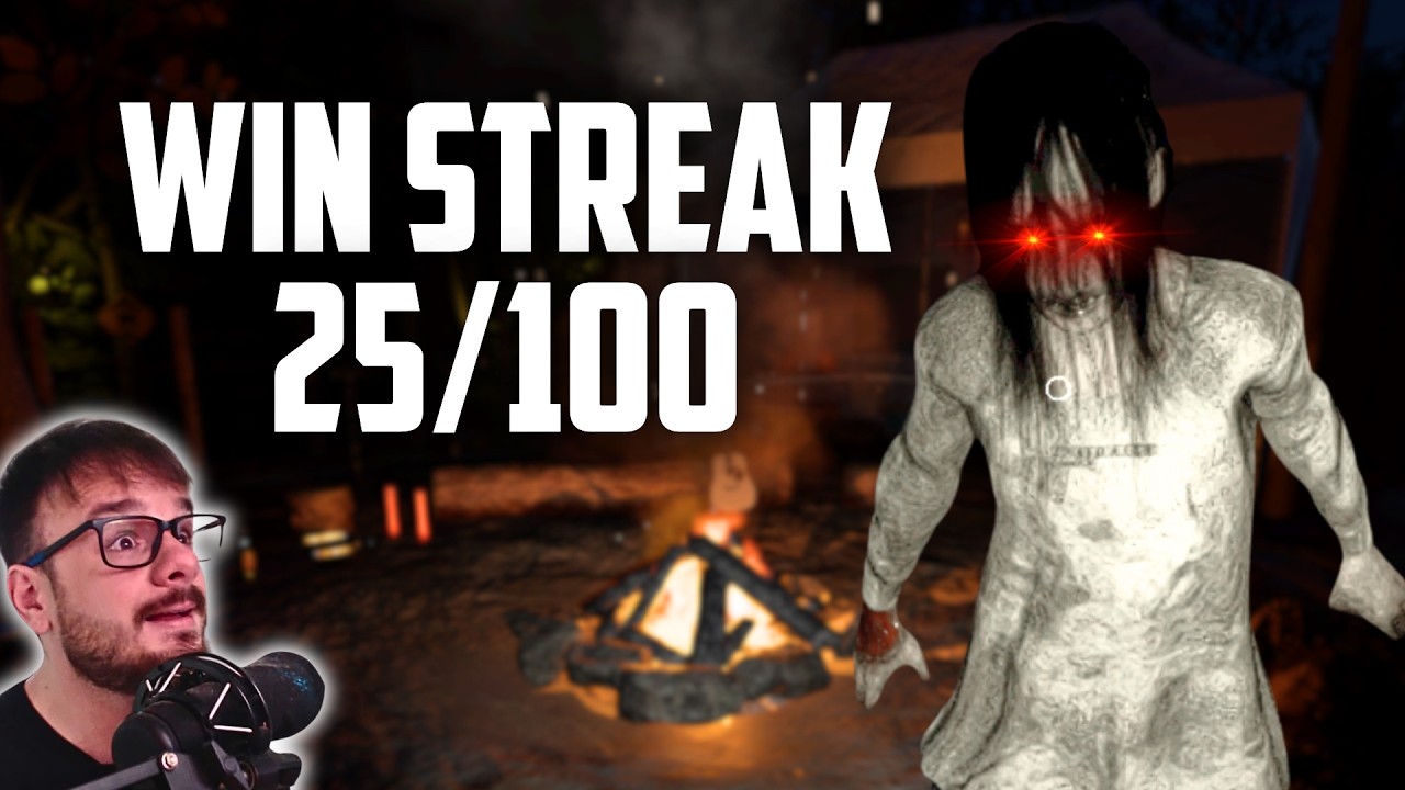 Phasmophobia Desafio WIN STREAK 25/100! AO VIVO 🔴