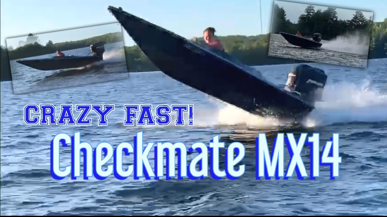 Ridiculously FAST 14ft boat! | Checkmate MX14 + Mercury 150hp V6