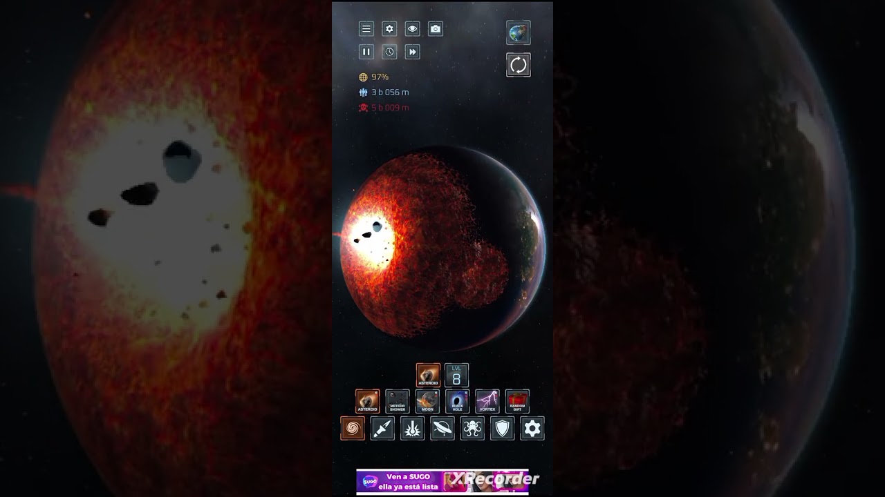 jugando solar smash 