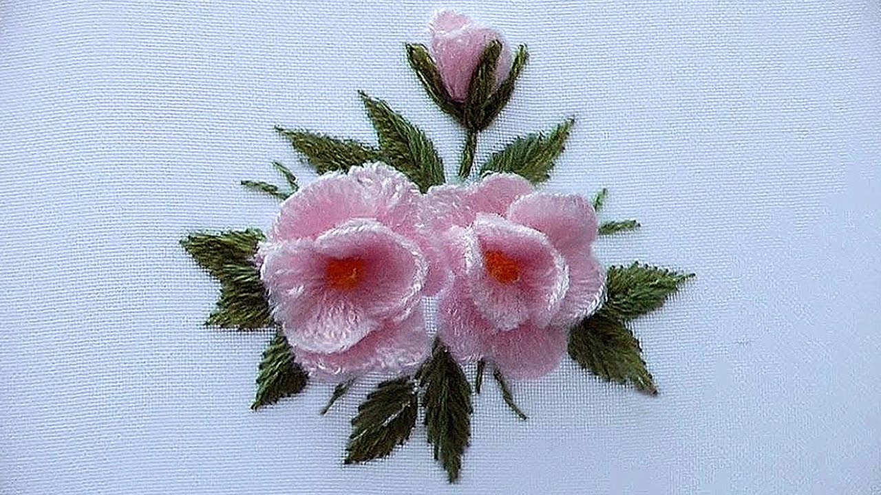 Easy DIY StumpWork Flower Embroidery Anyone Can Try!