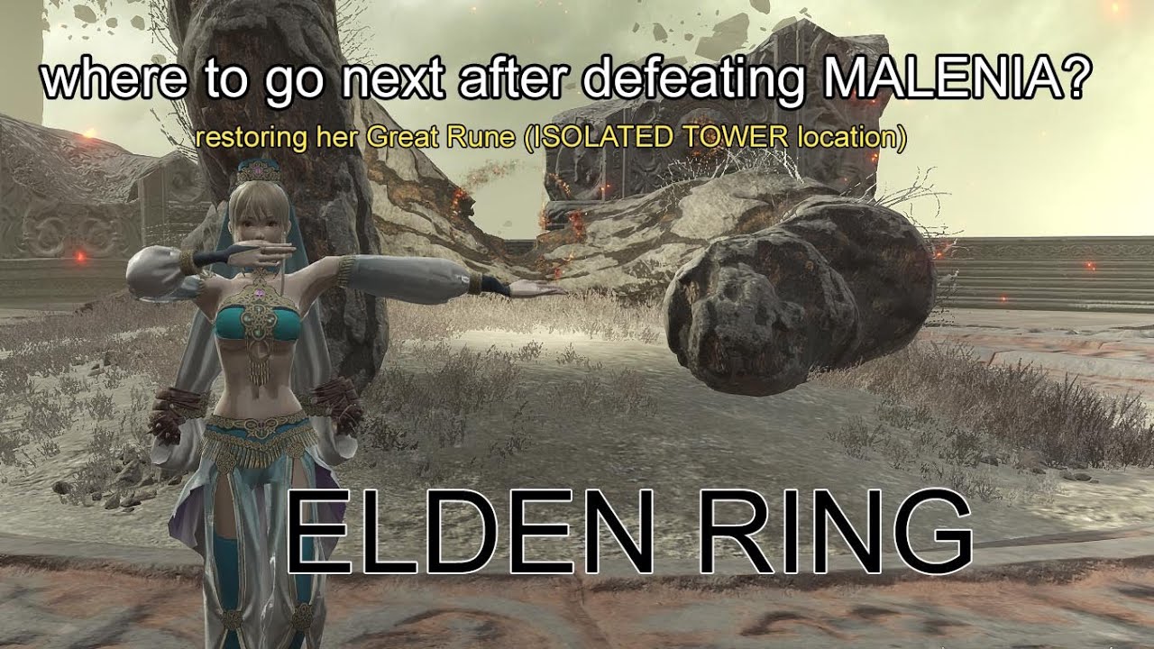 elden ring guides: where to go next after defeating malenia - isolated divine tower location