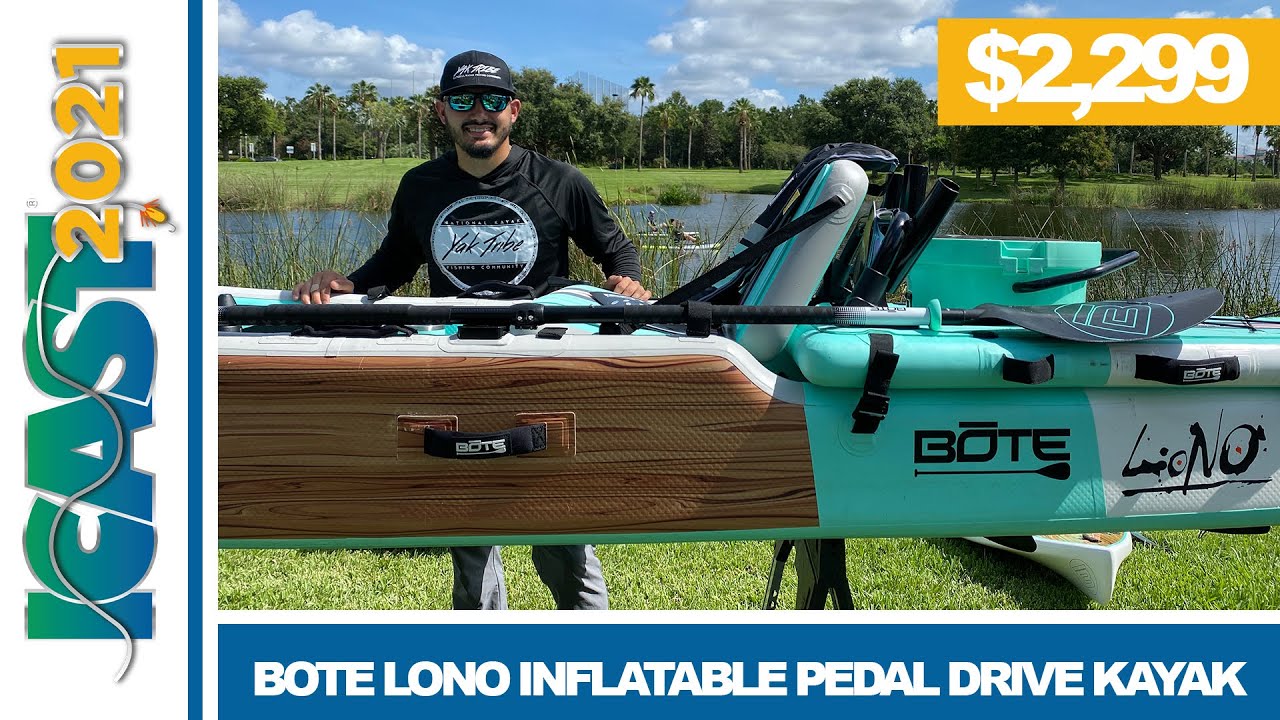 ICAST 2021 - BOTE LONO Pedal Drive Inflatable Kayak - $2,299