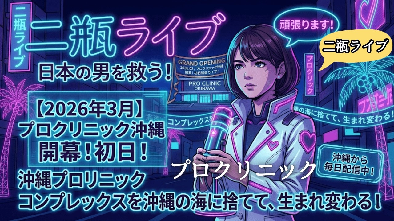 にへいライブ495日目 - プロクリニック沖縄なう - 専門の看護師に何でもご質問下さいませ✨