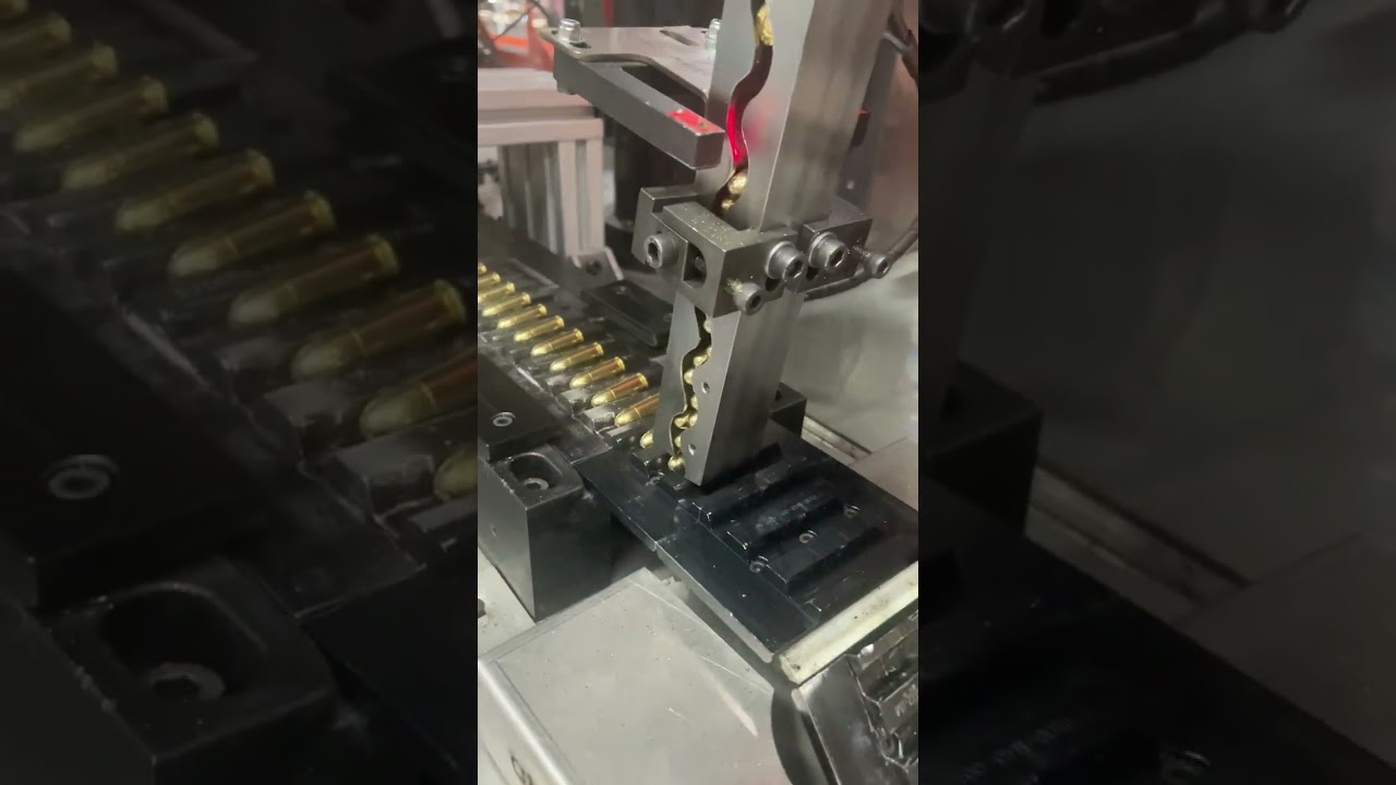 9mm Ammo Production Machine in Action! 🔥 / Precision Engineering