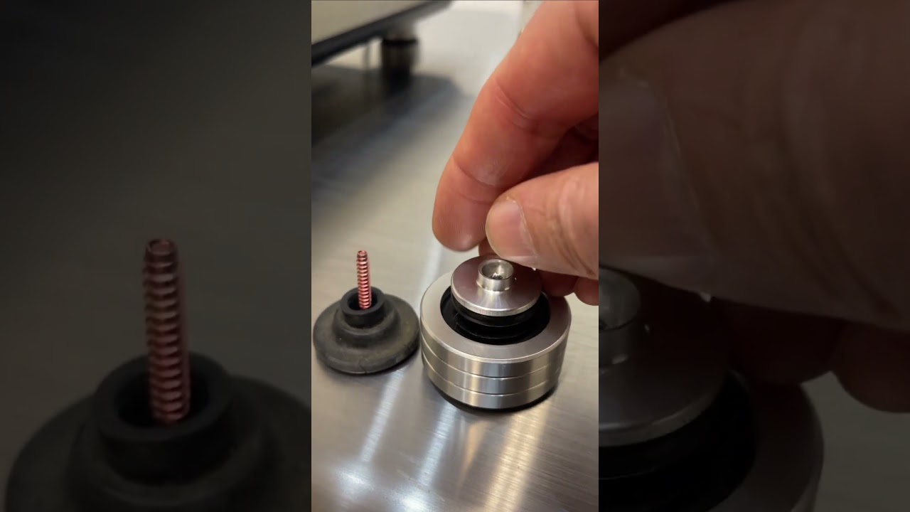 Technics SL-1301, 1401, 1600, 1700, and SL-1800 Turntable Custom Replacement ISO Feet By Mnpctech
