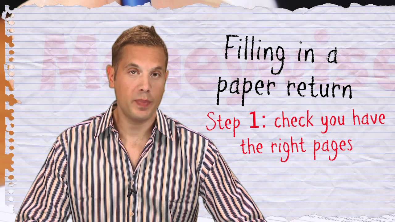 How to fill in your tax return