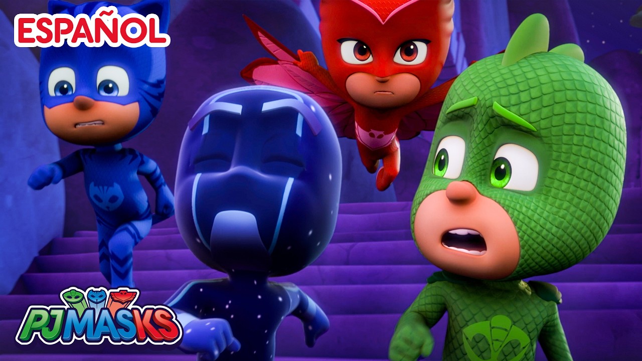 Carrera Por La Montaña Misteriosa |  PJ Masks en Español episodios completos | Dibujos Animados