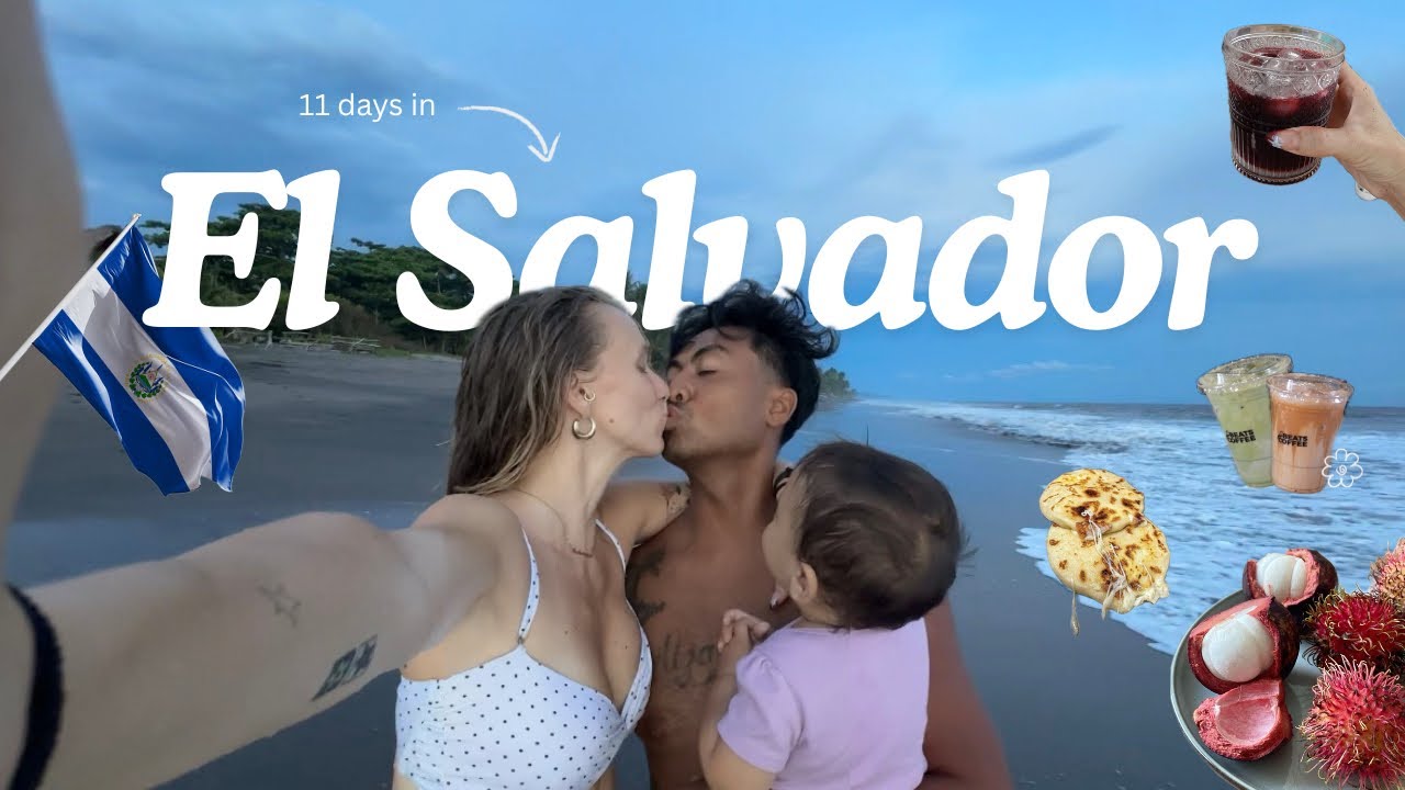 I took my baby to El Salvador | volcanoes, waterfalls, surfing & a lot of eating