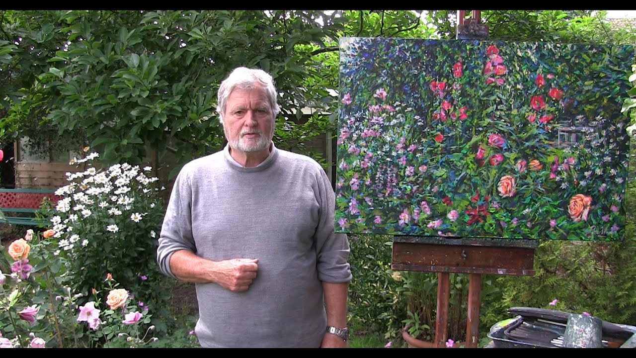 Painting in my garden 2 - 2025