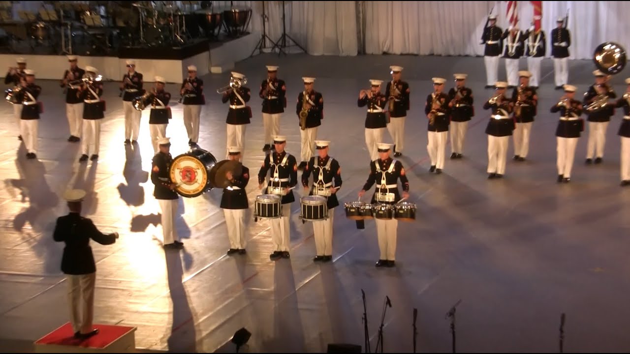 US Marines Band at JSDF Marching Festival 2014 自衛隊音楽まつり