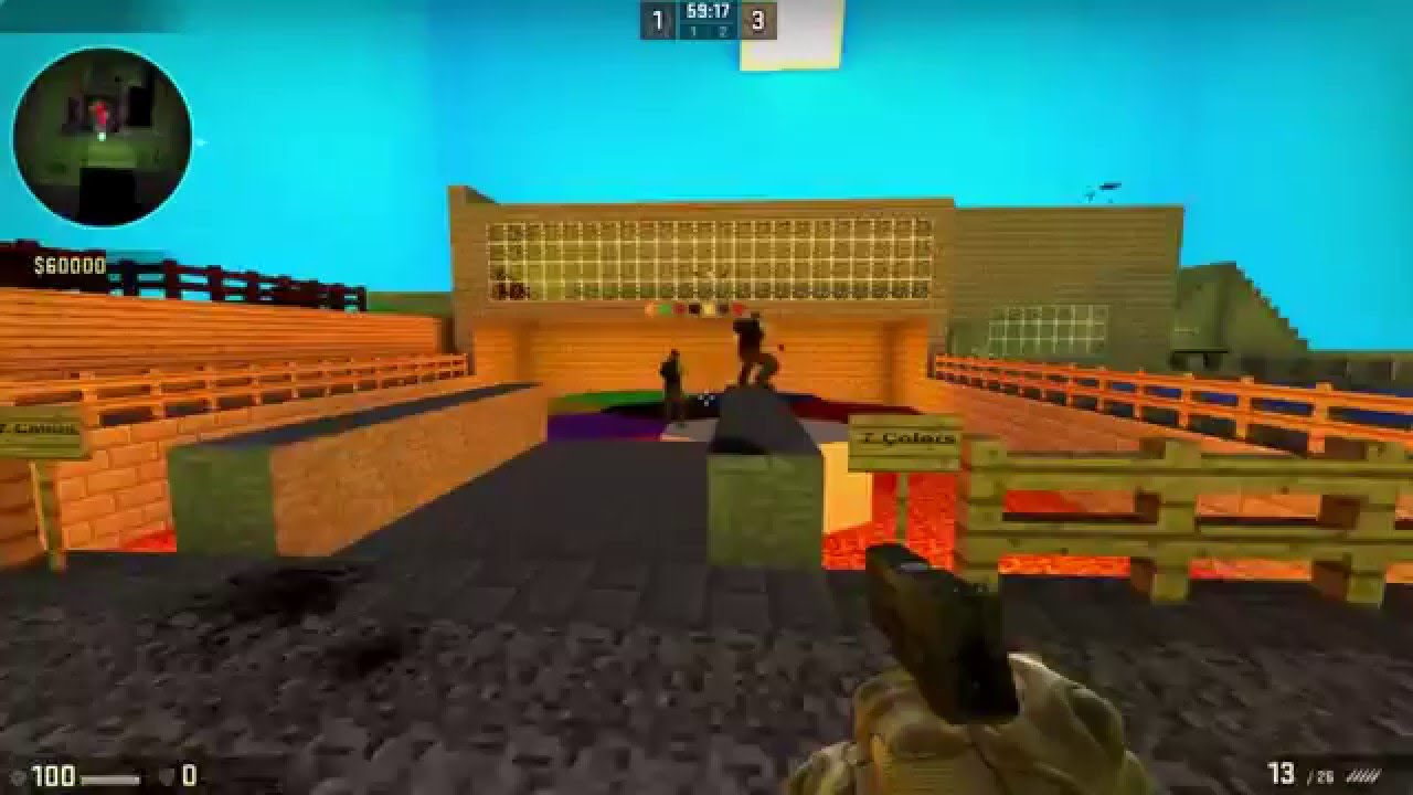 Minecraft Jail CSGO Med venner
