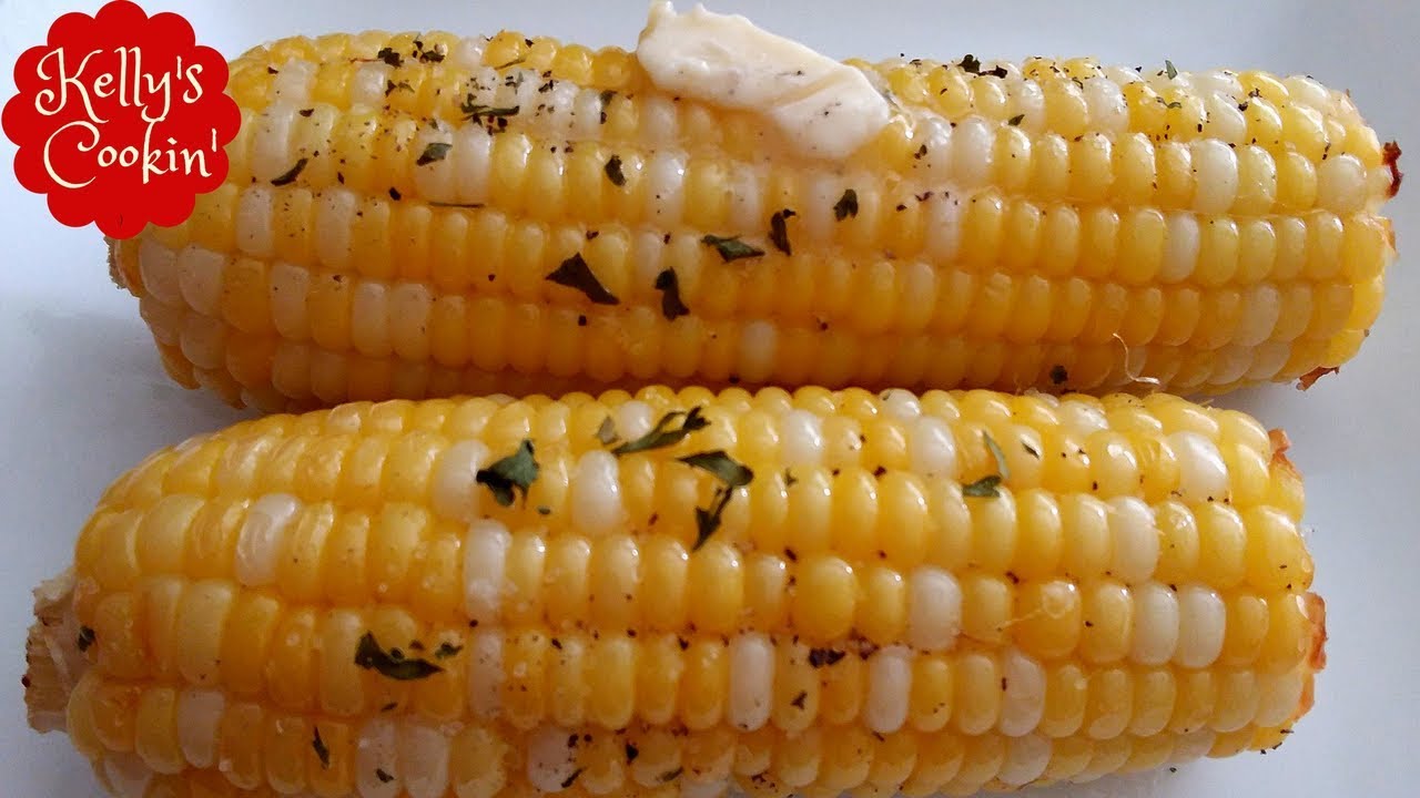 Air Fryer Corn On The Cob - Sweet Corn - Air Fryer Recipes