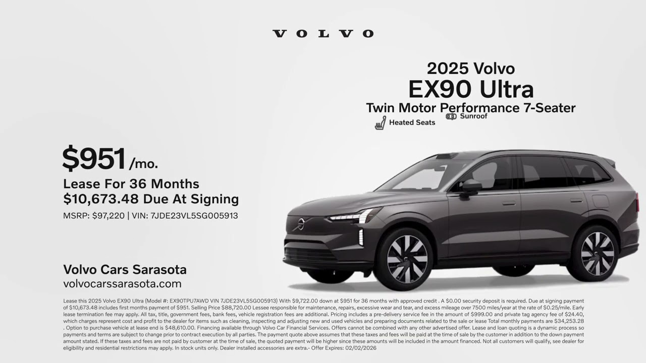 Volvo EX90 01/13/2026 6755669