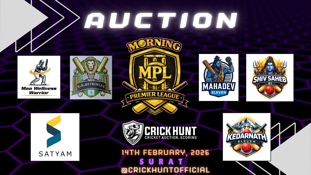 MPL Live Auction from Surat
