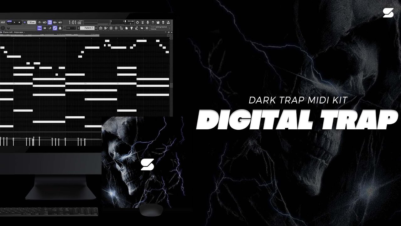 (25+) Best Free Dark Trap MIDI Kit - 
