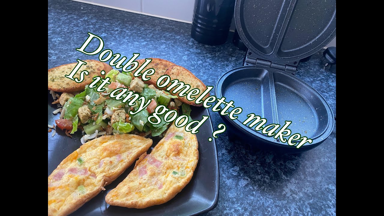 Double omelette maker