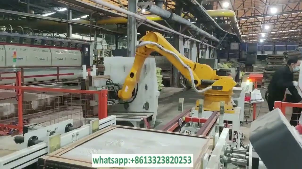 Automatic Ceramic Tile Packing Machine,Ceramic Tile Production Line,Ceramic Tile Factory Robotic Lay