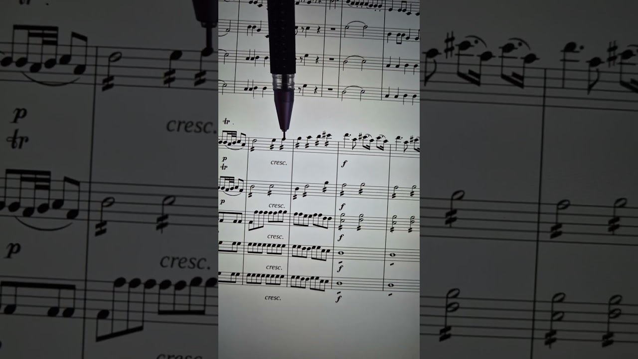Eine Kleine Nachtmusik, Mozart - #mozart #piano #music #pianotutorial #classicalmusic #score