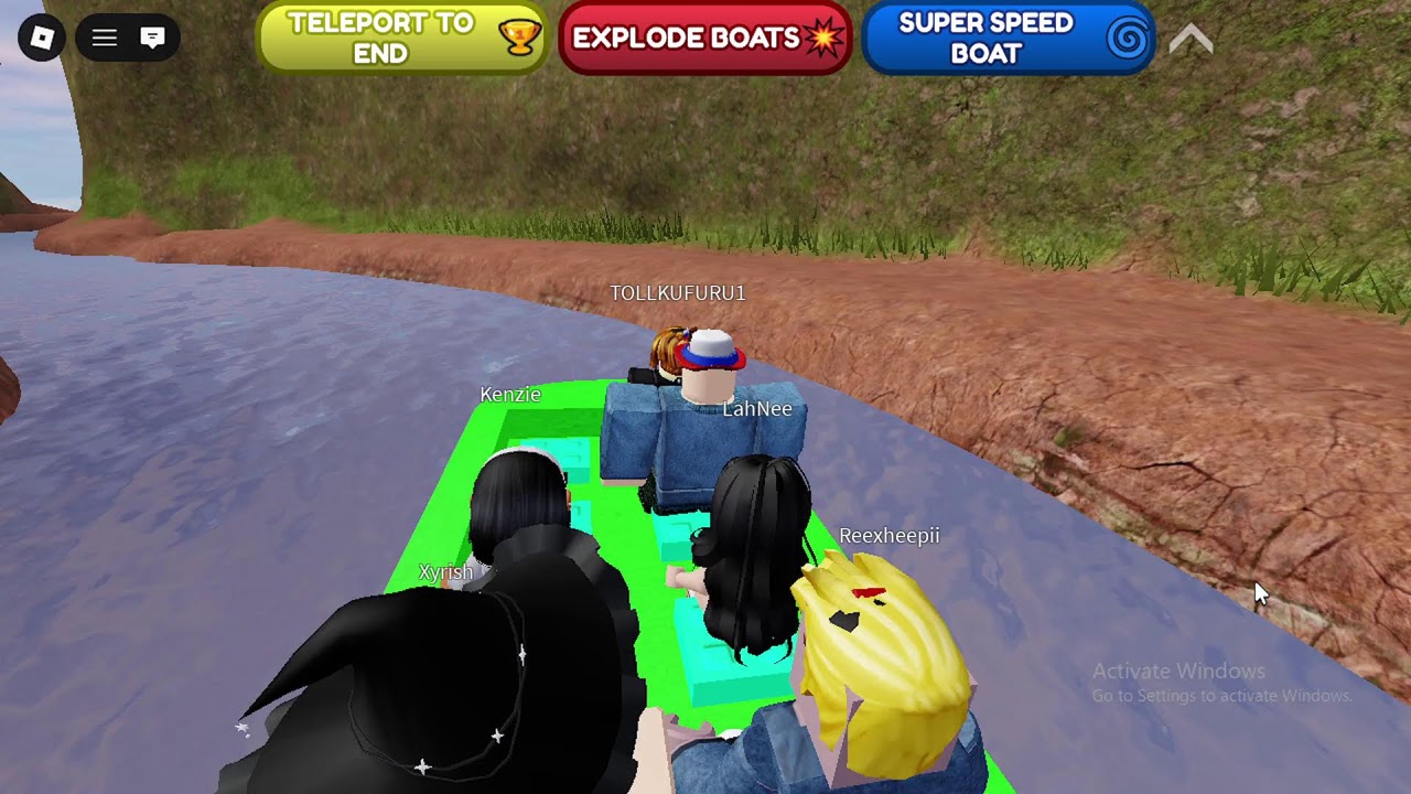 playing ROBLOX!