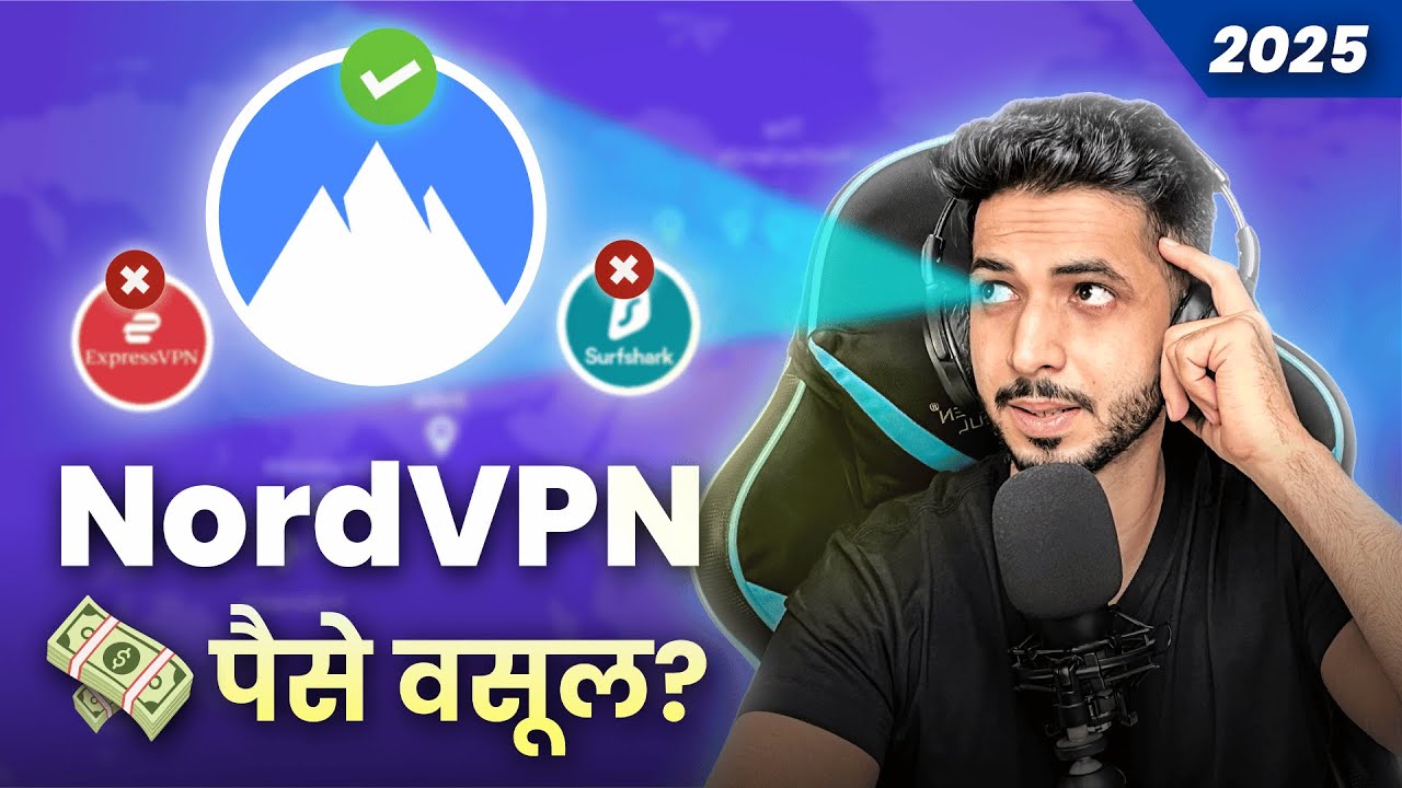 NordVPN Review (2025) - पैसे वसूल है या नहीं? 🤔 Privacy Decoded + Speed Tests 🚀