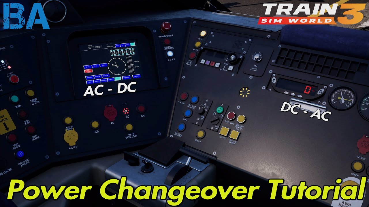 Power Changeover Tutorial (Class 395) - Southeastern High Speed - Train Sim World 3