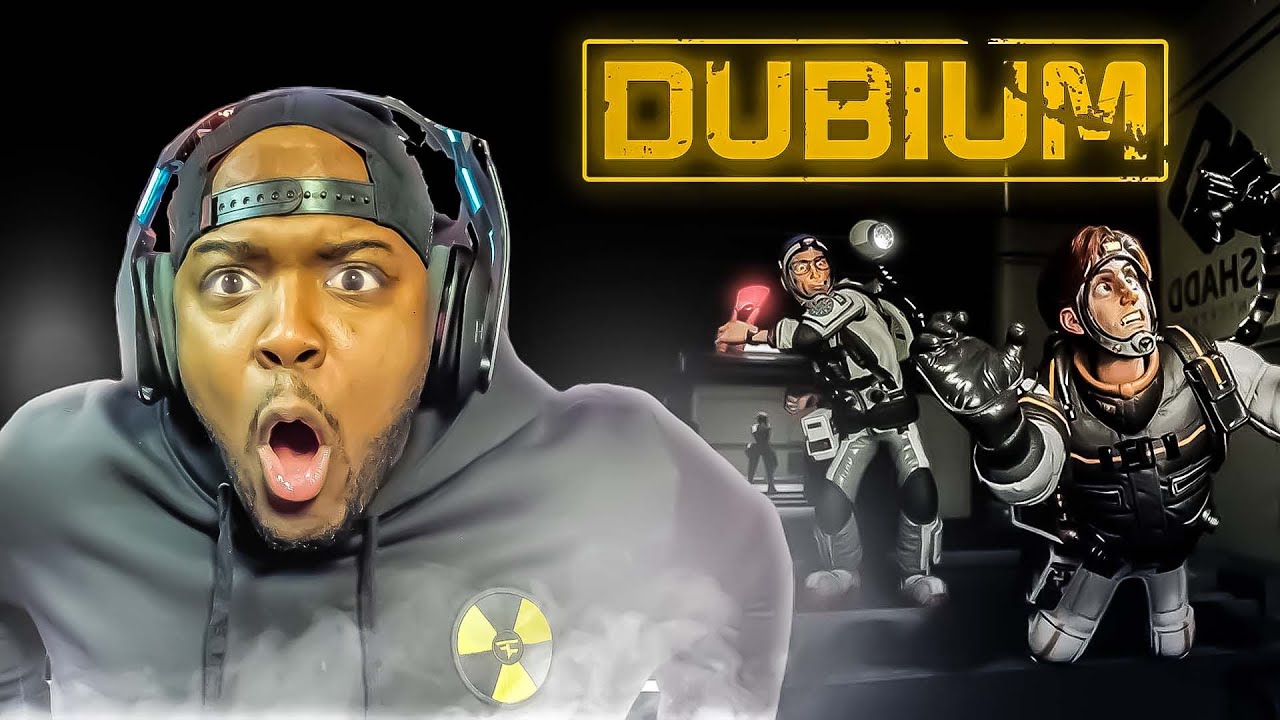 DUBIUM GAME TRAILER REACTION (Basically Among Us STEPBRO)