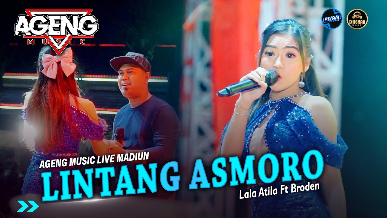 LINTANG ASMORO - Lala Atila ft Brodin Ageng Music || Live Alun Alun Madiun