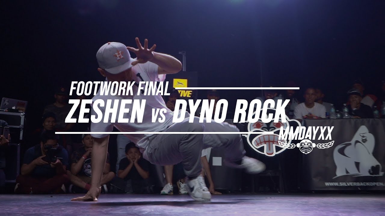 Zeshen vs Dyno Rock // Finals Footwork Battle // .stance // Massive Monkees 2019
